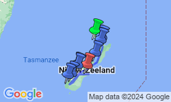 Google Map: Nieuw-Zeeland -  Noorder- en Zuidereiland, 23 of 29 dagen