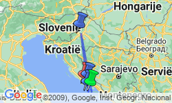 Google Map: Kroatië -  Zuid-Dalmatië, 8 dagen