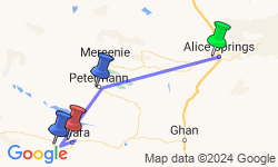 Google Map: Australië -  Red Centre, 8 dagen