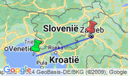 Google Map: Kroatië -  Istrië, 7 dagen