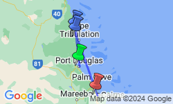 Google Map: Australië -  Tropical Queensland & Great Barrier Reef, 9 dagen