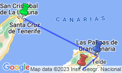 Google Map: Contrasts of Tenerife Walk