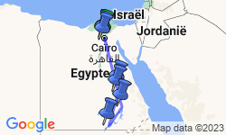 Google Map: Rondreis Egypte, Nijlvallei & Rode Zee, 14 dagen