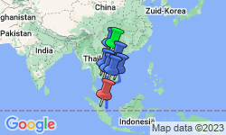 Google Map: Rondreis Vietnam & Cambodja, 27 dagen