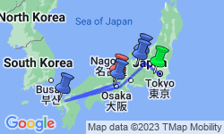 Google Map: Japan Family Journey: From Ancient to Modern Times