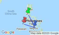 Google Map: Philippines Island Explorer