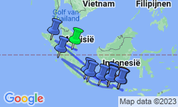 Google Map: Eilandenrijk Indonesië