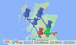 Google Map: Hoogtepunten Schotland