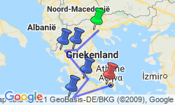 Google Map: Hoogtepunten Griekenland