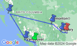 Google Map: Magnifiek West-Canada