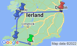 Google Map: Ierland at a slow pace - fly drive