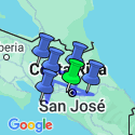 Google Map: Off road Costa Rica