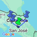 Google Map: Costa Rica on a budget