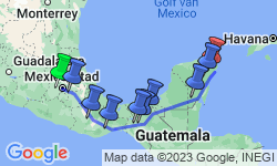 Google Map: Highlights Authentiek Mexico