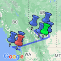 Google Map: Beren, cowboys en dino's