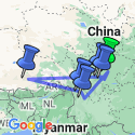 Google Map: Shangri-La van China en Tibet