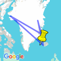 Google Map: Under the Northern Lights: Exploring Iceland & East Greenland
