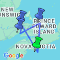 Google Map: Atlantic Canada
