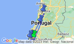 Google Map: Rondje Midden-Portugal