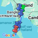 Google Map: Familierondreis Thailand en Khao Lak