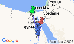 Google Map: 12-daagse rondreis Het eeuwenoude Egypte