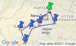 Google Map: Rajasthan: Laneways & Local Villages