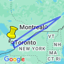 Google Map: Eastern Canada Adventure