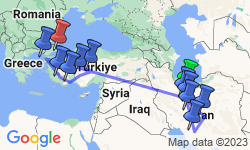Google Map: Premium Iran & Turkey