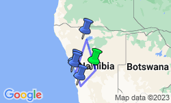 Google Map: Premium Namibia