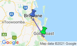 Google Map: Walk Queensland's Scenic Rim
