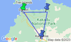 Google Map: Australia: Kakadu Dreaming