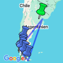 Google Map: Chile & Argentinien: Kap Hoorn