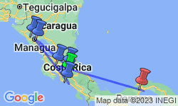 Google Map: Costa Rica, Nicaragua & Panama: Miraflores