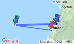 Google Map: Ecuador: Isabela