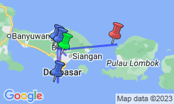 Google Map: Indonesien: In touch with happiness