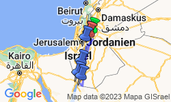 Google Map: Jordanien: Desert Dreams