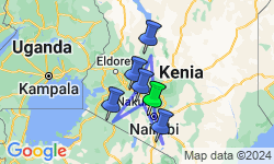 Google Map: Kenia: Amboseli