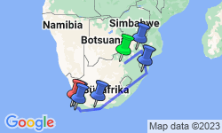 Google Map: Südafrika & Eswatini: Tonnenweise Gänsehaut