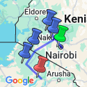 Google Map: Tansania & Kenia: Masai Mara