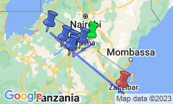 Google Map: A Wildlife Adventure in Tanzania