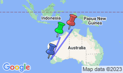 Google Map: The Kimberley: Broome to Darwin Cruise- Premium Adventure
