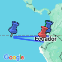 Google Map: Ecuador hautnah 18 Tage