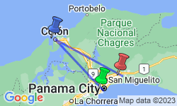 Google Map: Panama kompakt