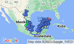 Google Map: Mexiko Highlights