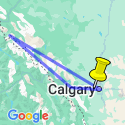 Google Map: Spectacular Rockies and Glaciers of Alberta