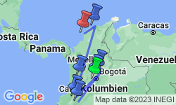 Google Map: Kolumbien: San Agustín