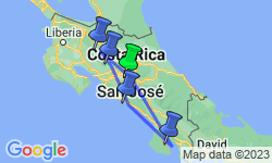 Google Map: Costa Rica: Monteverde