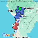 Google Map: Bolivien • Chile: Salzwüste, Andengipfel und Lamas