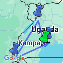 Google Map: Uganda: Im grünen Herz Afrikas