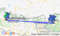 Google Map: Nepal • Bhutan: Klöster, Tempel und Paläste im Himalaya